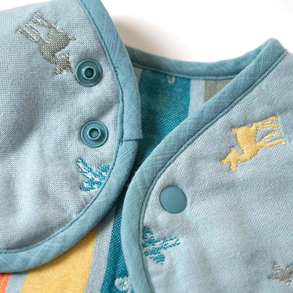 Dimowa Amelie Fluffy Gauze Bib Set 21151012 Multicolor 2-Way (2-Piece Set) (x 1)