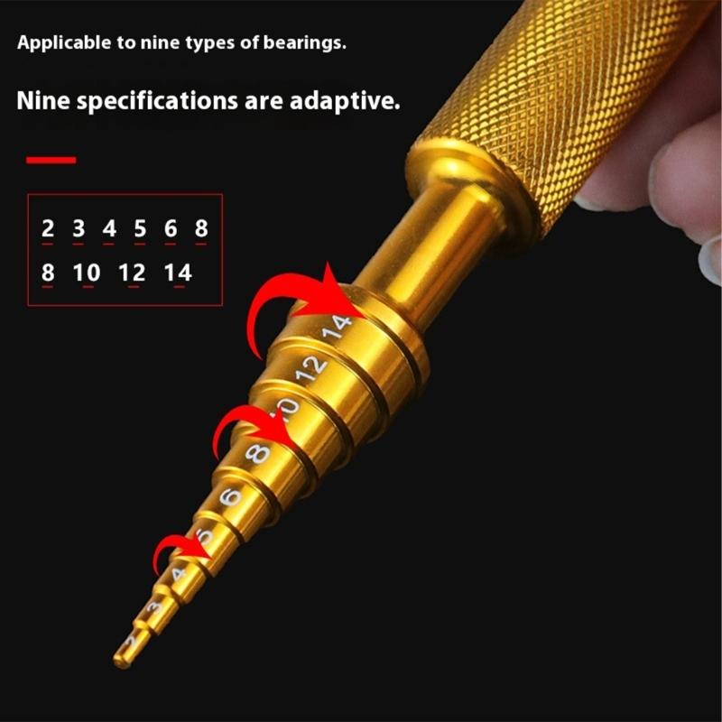 Universal 2-14mm Lagerabzieher Werkzeug Lager Ausbauwerkzeug Demontagewerkzeug Für Motorrad Drohnen Mechanische Teile