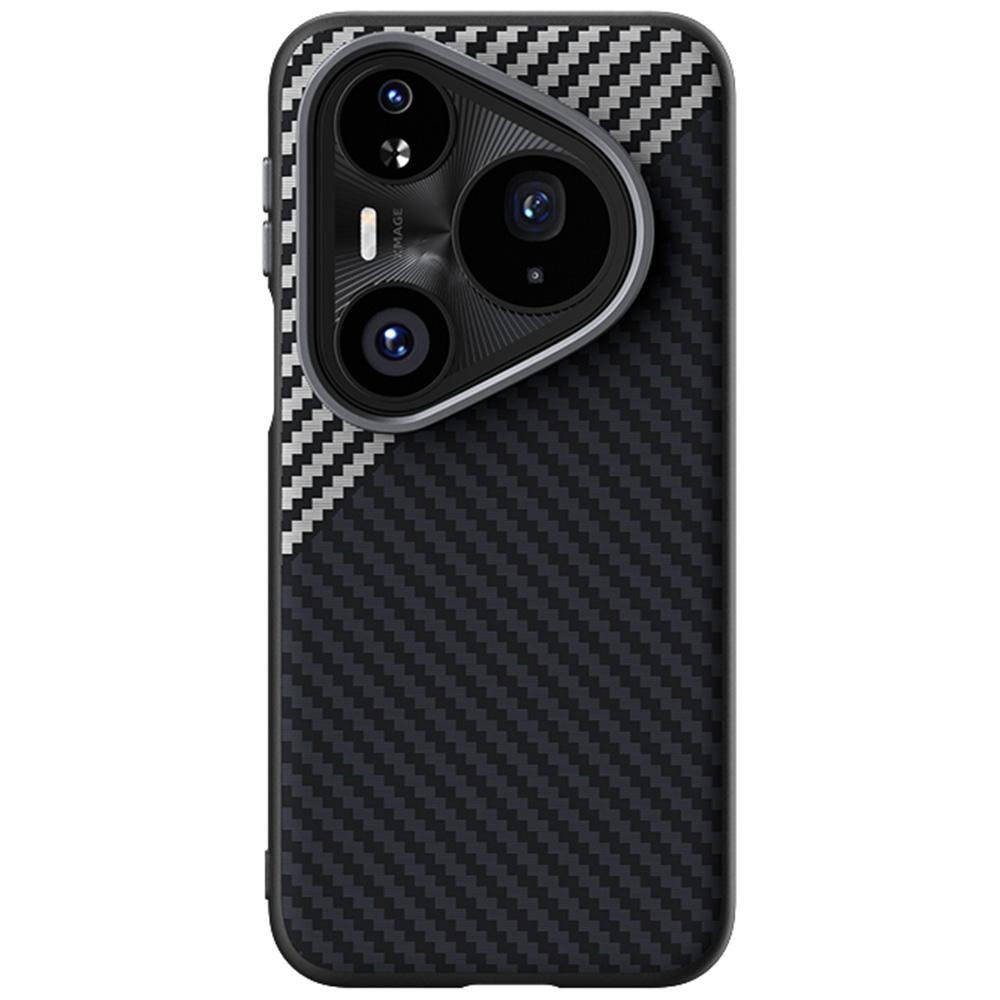 ABEEL For Huawei Pura 80 Pro+/80 Pro Magnetic Case Carbon Fiber Texture Back Cover