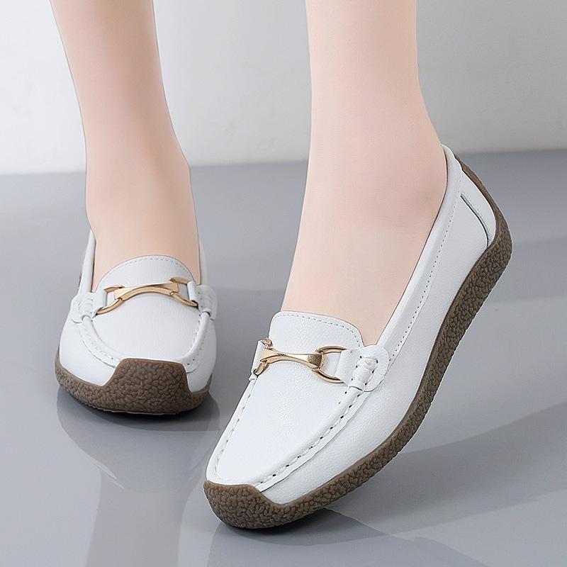Plus Size Four Seasons Single Shoes Women's Fashion Flat Peas Shoes Women's Casual Shoes