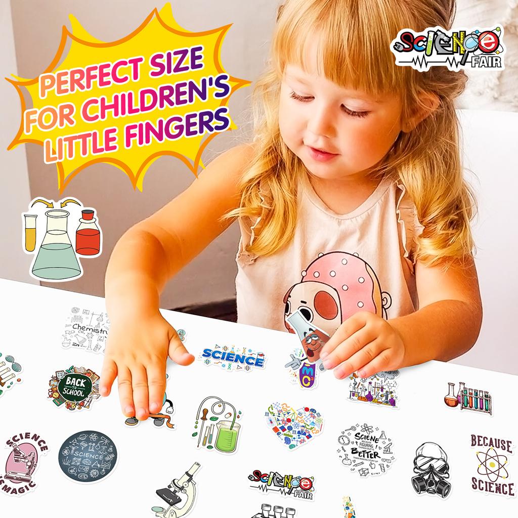 50 Neue Chemische Geräte Labor Personalisierte Wissenschaft Cartoon Laborbedarf Aufkleber Computer Ipad Aufkleber