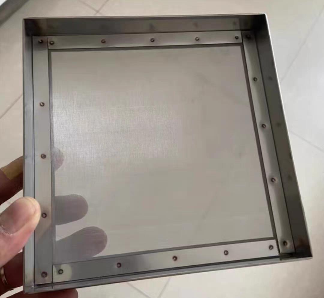 Ultra-Fine Rectangular Stainless Steel Mesh Fish Pond Filter