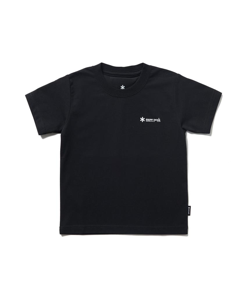 Snow Peak Kids Logo Short Sleeve for Kids T-Shirt TS-25SK101, T-Shirt