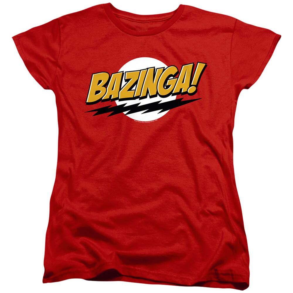 BIG BANG THEORY BAZINGA Лицензированная женская футболка с принтом SM-2XL Унисекс футболка XL