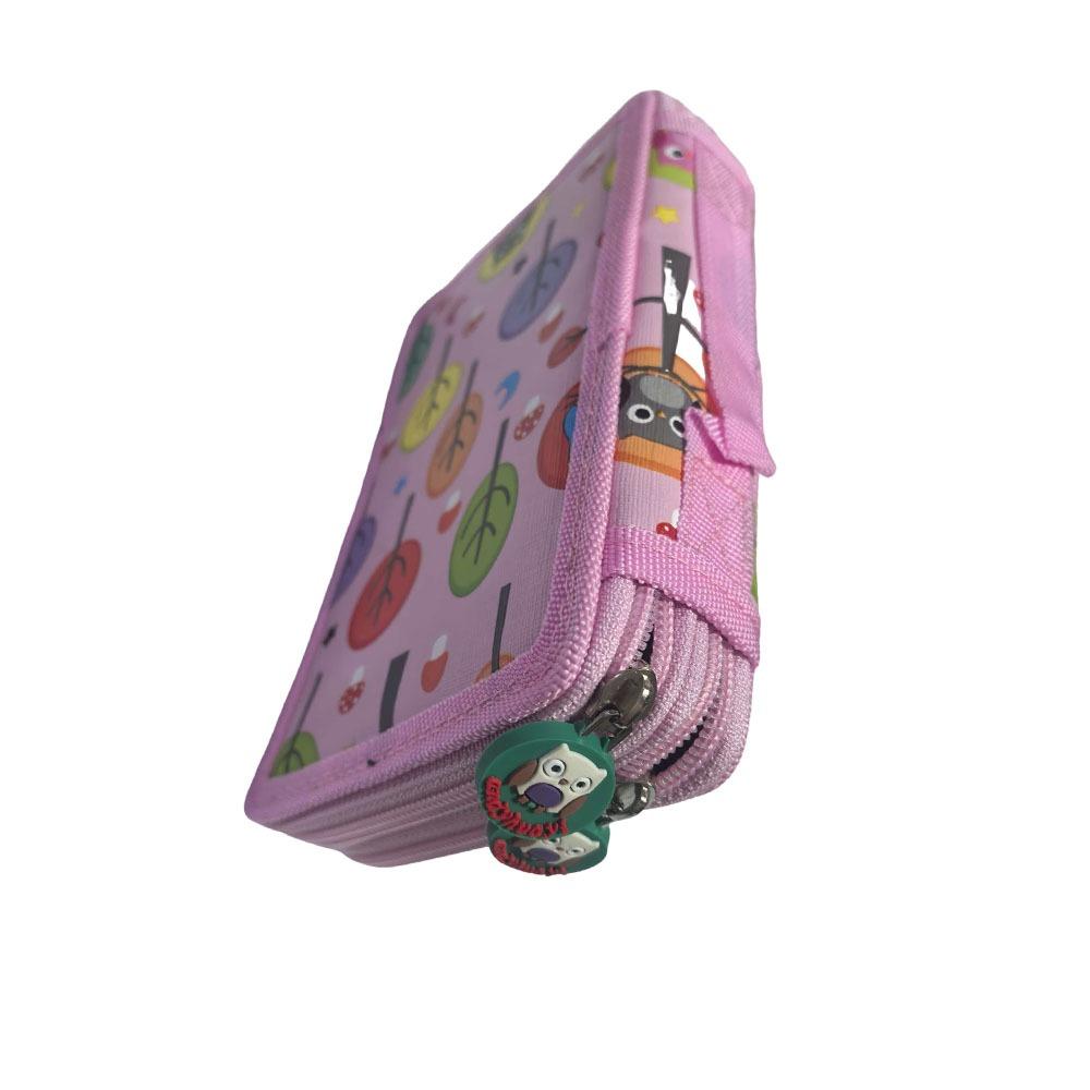 32/52/72 Hole Sketch Pencil Case Cartoon Paintbrush Organizer Art Supplies Organization