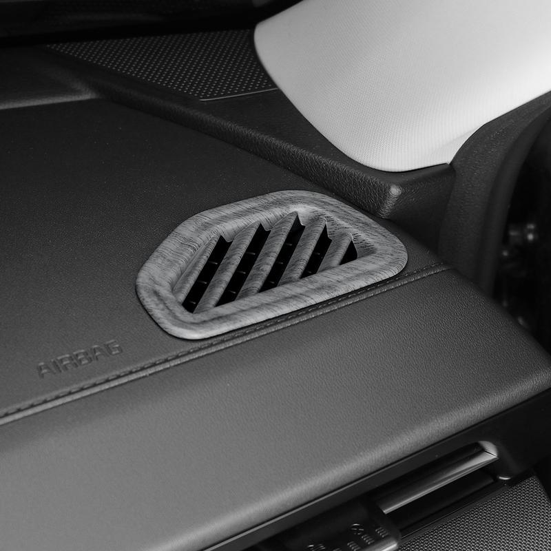 2PCS Car Front Upper Vent Tank Lid Dashboard Vent Trim Frame ABS Material for KIA K5 2025-2026 Left-Hand Drive