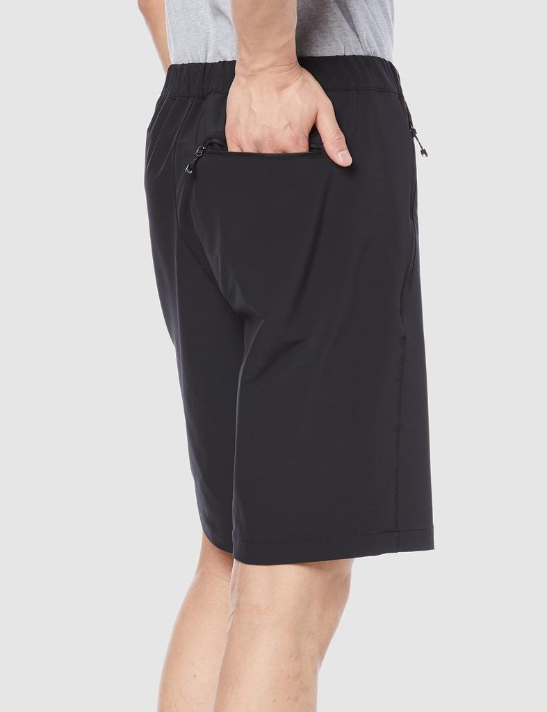 The North Face Barb Water L Shorts, Men's, Repellent, Stretch, Black,