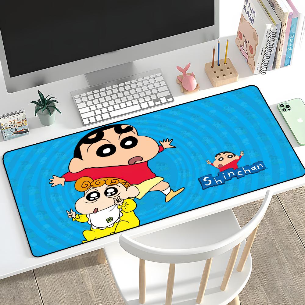 

Cute S-ShinchanES Mouse Pad Rubber Mat Laptop Xxl Mousepad Notebook Gamer Computer Table Gaming Accessories 600x300x2mm