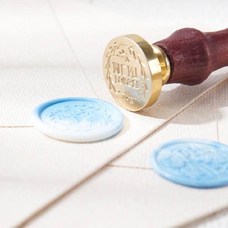 Sealing Wax Stamp English Series Wax Seal Stamp for Gift Wrap Scrapbooking Decor