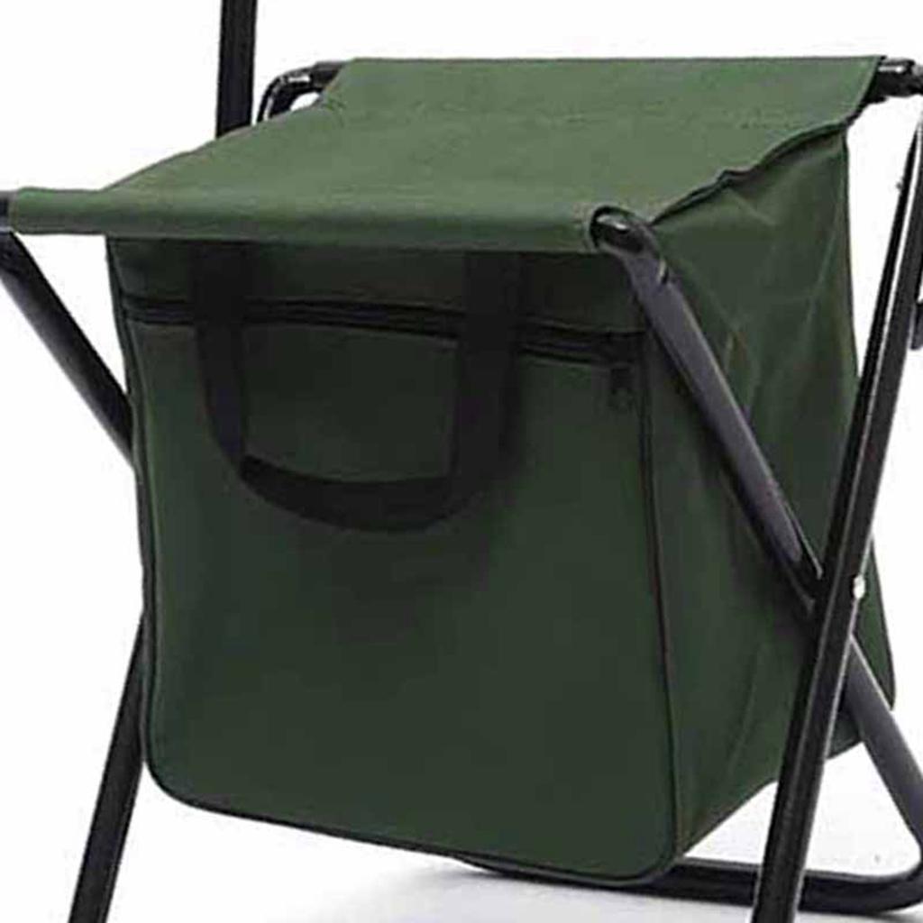 Camping Folding Chair Folding Bag Chair Folding Chair Outdoor Camping Portable Folding Back Chair Fishing Leisure Chair with Bag