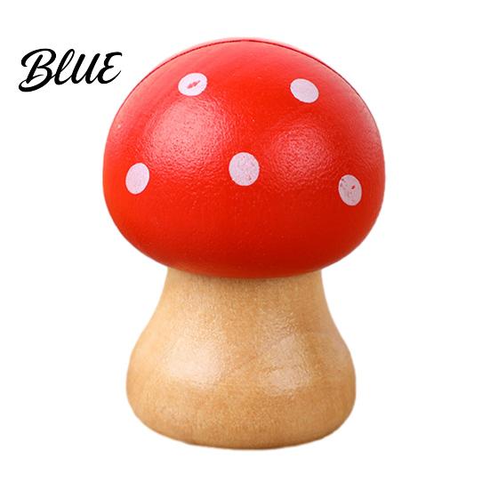 Place Card Stand Cute Mushroom/Fruit Holder Wooden Memo Holder Stand