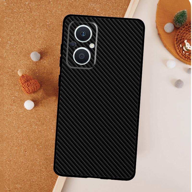 Carbon Fiber Phone Case For OPPO Reno 12 F 13 F 11 8T 7 8 10 Pro OPPO Find X8 X6 Pro X3 X5 Lite Cover