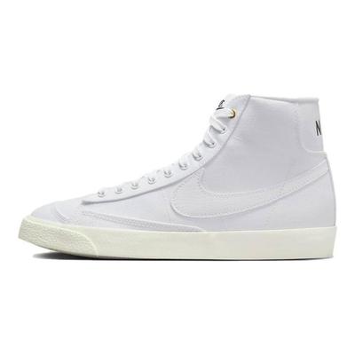 Blazer Mid '77 Canvas 'White Sail' Women's Sneakers Skateboard Shoes DX5550-100
