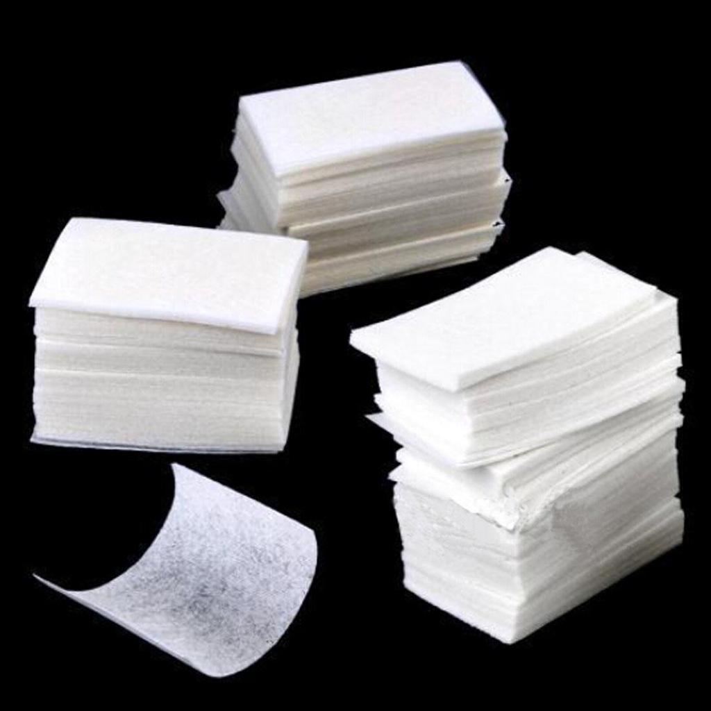 1Set GIRLS Nail Art Remover Manicure Polish Gel Wipes Cotton Lint Cotton Pads Paper Acrylic Gel Tips