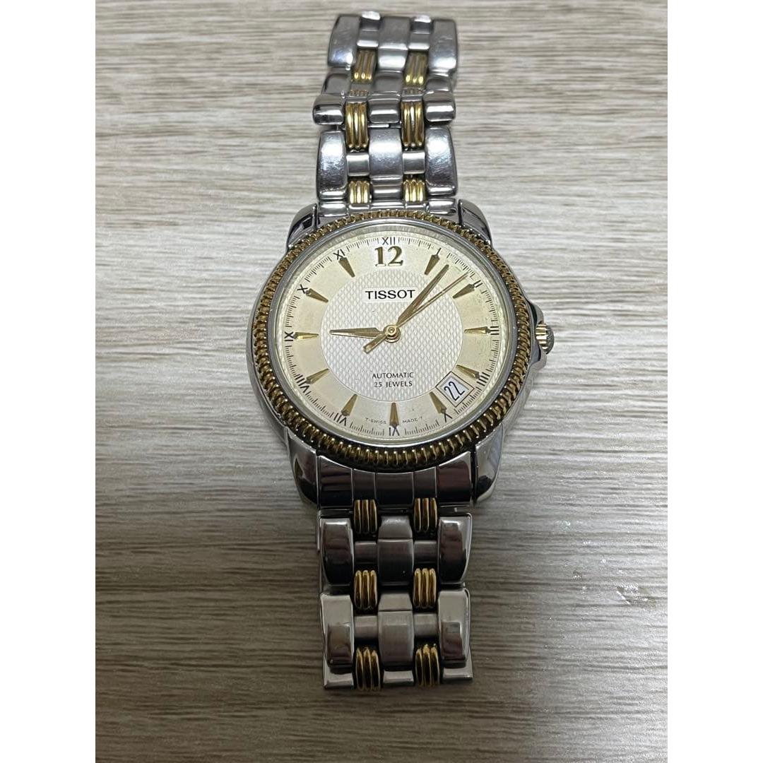 Used Watch Tissot automatic winding back cover skeleton