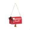 Mailbox Christmas Tree Ornament Letters To Santa Xmas Post Box for Festival