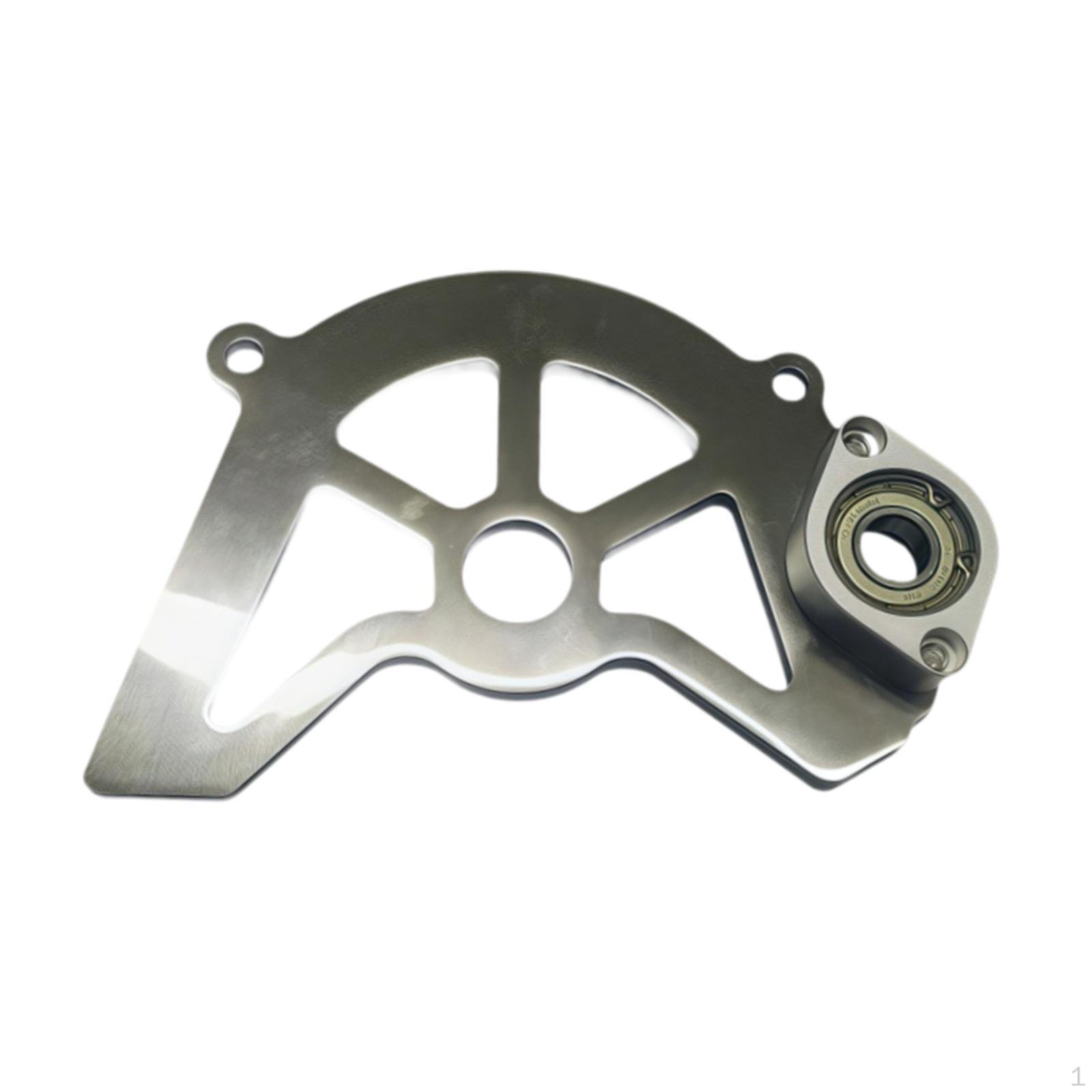 

Motorcycle Front Chain Guard,Engine Sprocket Cover Stainless Steel Repair Easy to Install Protector