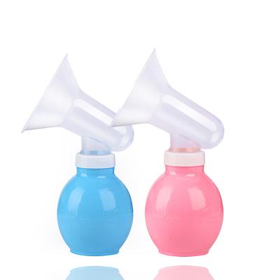 Quiet Portable Milk Pump Kit by LotFancy Silicone Hand Pump for Breastfeeding Manual Breast Pump BPA Free with 2-Pack 5oz Breastmilk Bottles and Nipple 2-Speed Pump Design