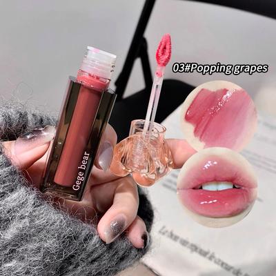 Sweetheart Lip Glaze Rossetto a lunga tenuta Colore Water-Gloss Labbra in vetro Lucidalabbra per studenti