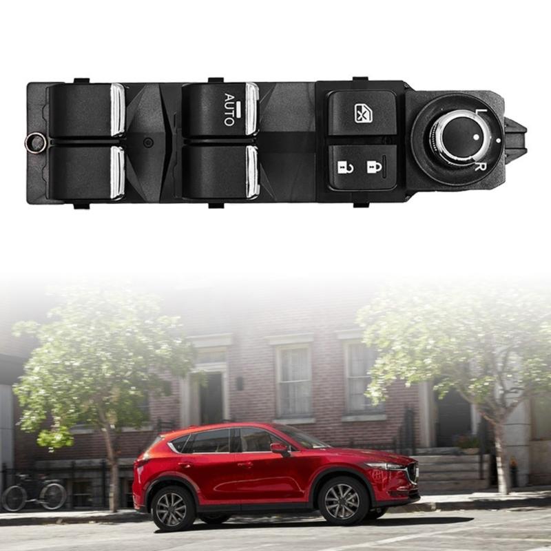 KA5E66350 Driver Door Panel Switches, Window Lift Assembly With Lock Keys, Mirror Knob, ABS Housing, Cabin Access Repair Fitment and Service Ready
