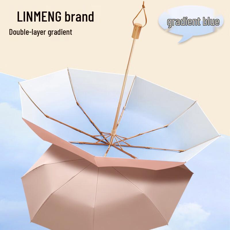 Automatic UV Protection Straight Sun Umbrella