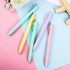 30pcs 0.5mm Retractable Gel Ink Pens Candy Color Macarons Colored Black Ink 0.5mm Extra Fine Point Cute Pens for Writing Journaling Taking Notes