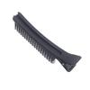 Black Hair Sectioning Clip Comb for Salon Hairdressing and Dyeing