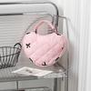 Floral Embroidery Cosmetic Bag With Large Capacity For Travel And Home Use