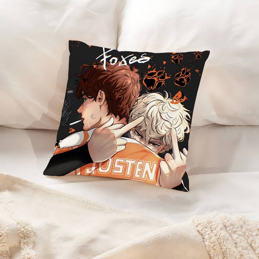 The Foxhole Court Pillow Case Cushion Cover Soft Cute Throw Pillow Case For Car Sofa Pillowcase Polyester With Zipper