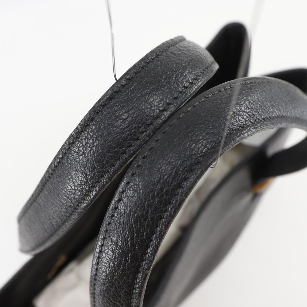 HERMES Gallop FT1 Tote Bag black Buffl Women Used