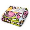Aggretsuko Cartoon Band Warm Soft Blanket  Child Plush Bedding Throws Street Trend Couch Bed Flannel Bedspread Sofa Bed Cover