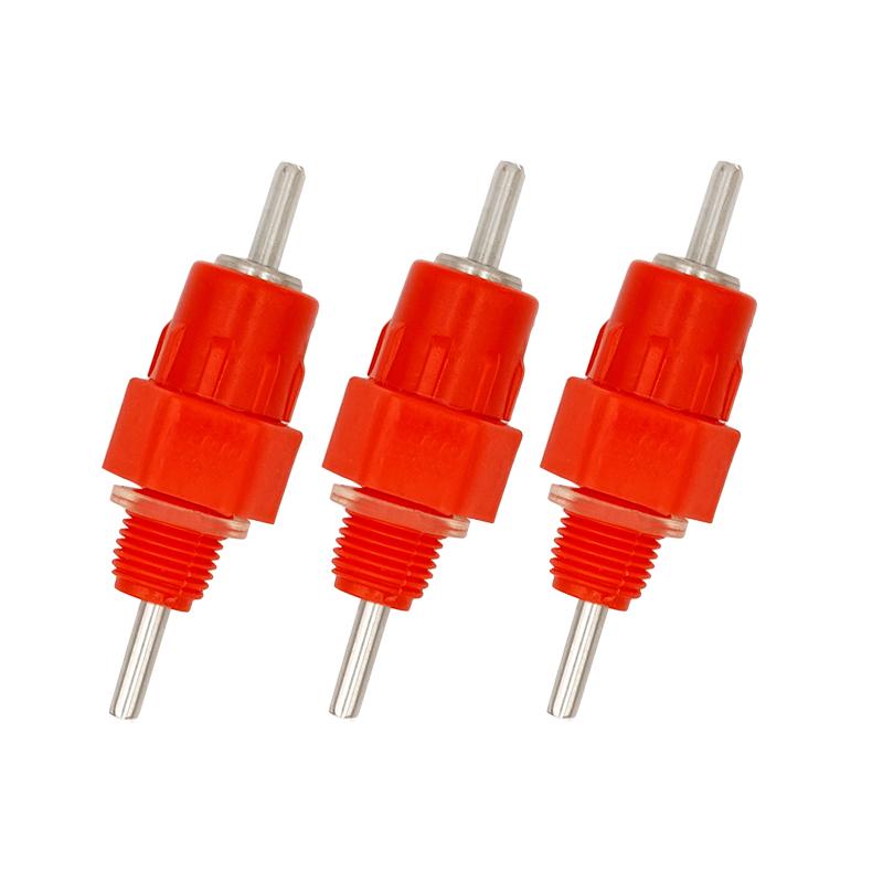 10/15/20/50 Pcs Chicken Waterer Nipple Drinkers Quail Pigeon Waterer Nipple Automatic Water Spring Type Poultry Farming Supplies