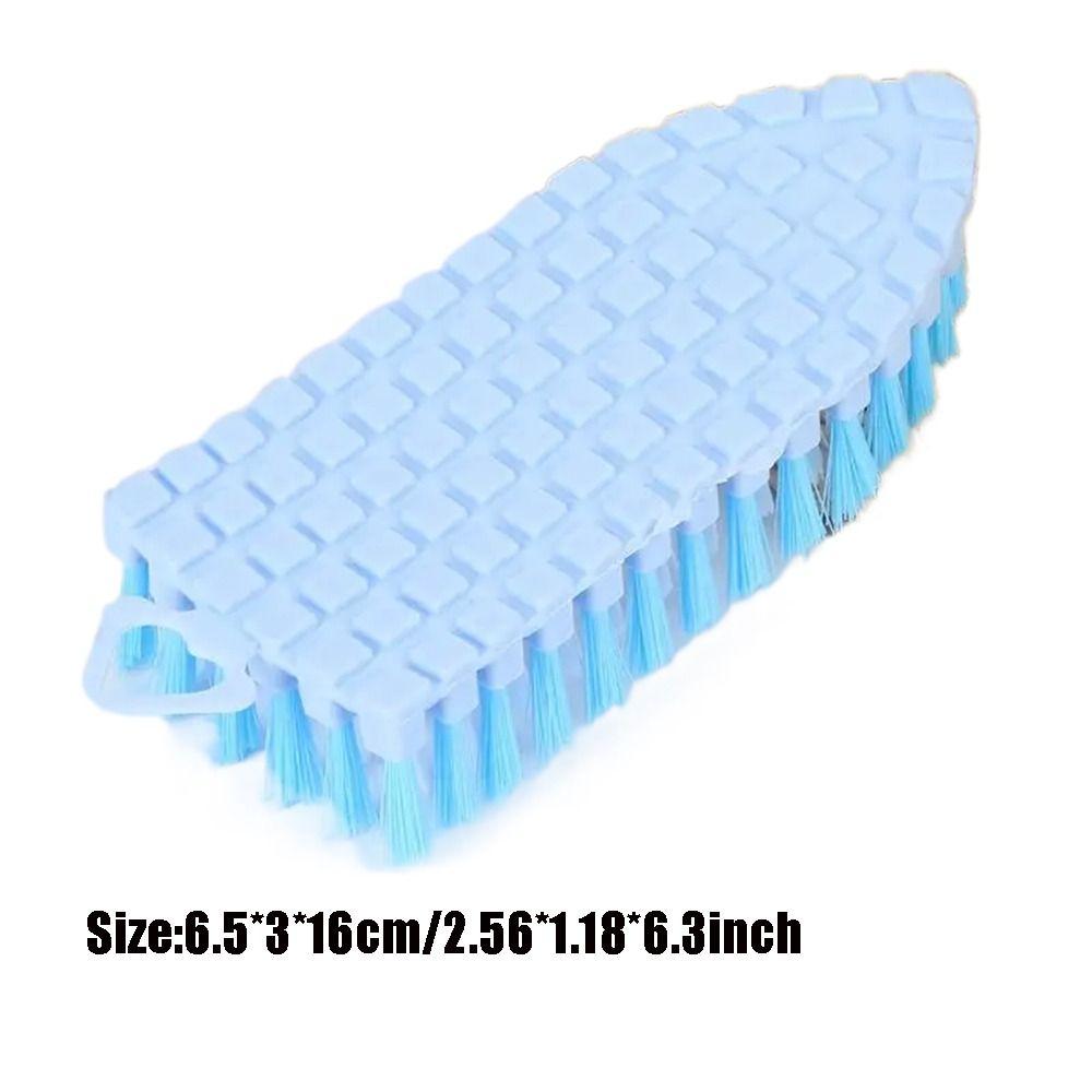 Plastic Soft Bristle Brush Bendable Corner Cleaning Flexible Cleaning Brush Multi-functional Hanging Tile Scrubbing Tool