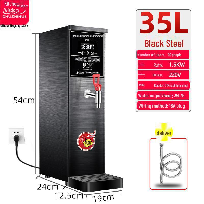 Smart Step-by-Step Commercial Electric Water Heater for Milk Tea Shops and Bars