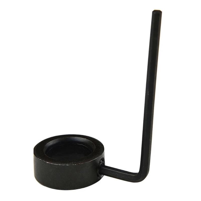 8Pcs High Hardness Depth Stop Collar Kit with Wrench for Woodworking Ceramic Wall and Plastic Drilling Applications
