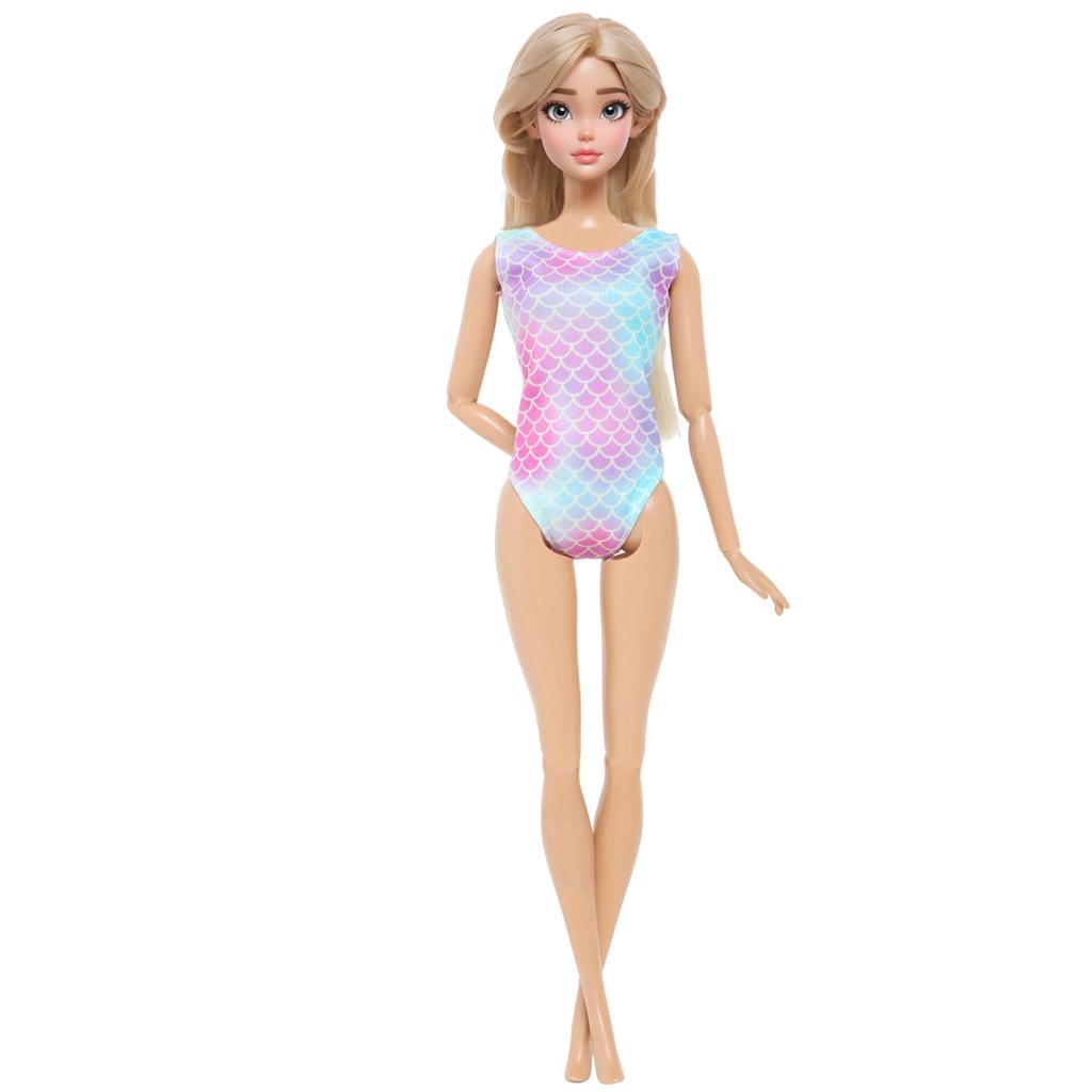11.5'' Girl Doll Swimsuits 1/6 Doll Bikinis 11.8 Inch 30cm Beach Swimwear Clothes Summer Kids Toy Accessories
