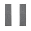 Short Straight Socks, Women'S Vertical Pattern Thin Stacking Socks, Micro-Pull Leg Guards, Leg Covers, Basic Solid Color Versatile Calf Socks