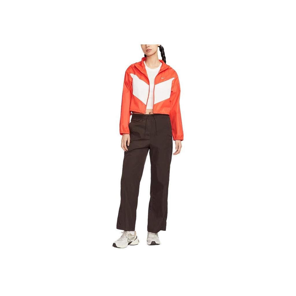 Nike Odzież sportowa Windrunner Luźny krój Modna kurtka Kurtki damskie HJ1183-633