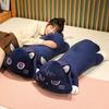 Genshin Impact Anime Wanderer Plush Long Pillow Soft Stuffed Animal Fluffy Scaramouche Cat Plushie Dolls Kids Birthday Gift