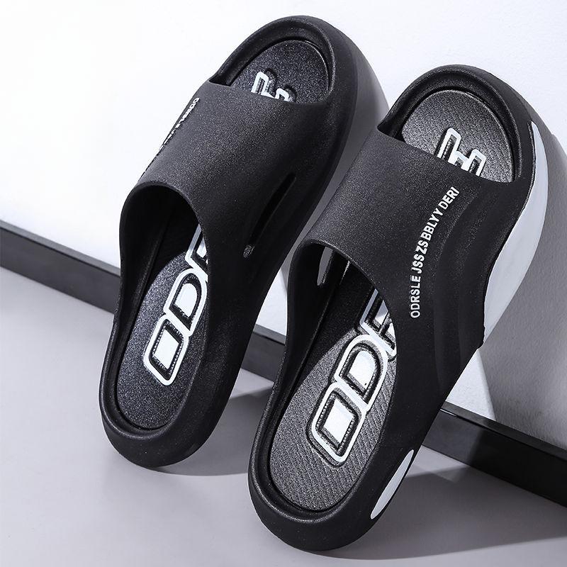 Sandals Men's Summer Indoor Anti-slip Trend Deodorant Wear 2025 New Home Thick Bottom Sports Leisure
