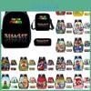 New Arrival Mario Cartoon Backpack For Elementary And Middle School Students Lunch Bag And Pencil Case Included