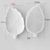 Flexible Food Grade Silicone Leaf Shaped Mould For Crystals Epoxy Art Projects