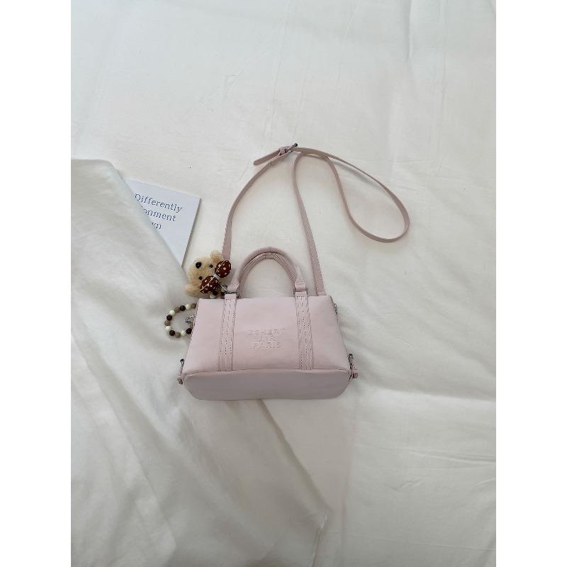 Borsa Boston alla Moda da Mano per il Pendolarismo, Borsa a Tracolla per il Lavoro, Semplice Borsa Piccola da Mano per l'Ufficio