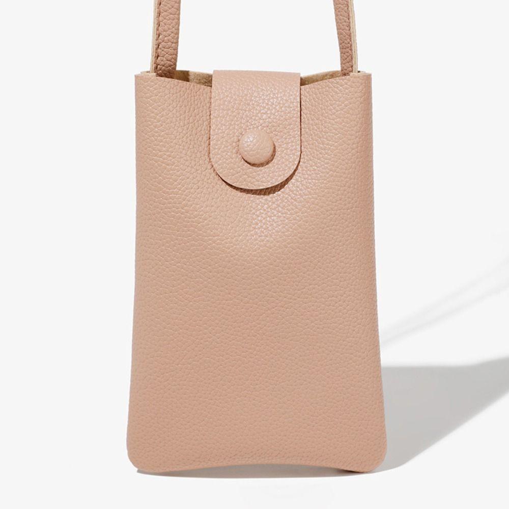 

New PU Leather Summer Shoulder Bag Purse Large Capacity Mobile Phone Messenger Bag Solid Color Mini Women Handbags розовый