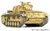 Academy Scale German Wehrmacht Panzer III J North African Front Plastic Model Kit 13531 1/35 Ausf.