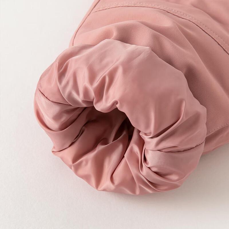 David & Bella Kids' White Duck Down Winter Cargo Pants