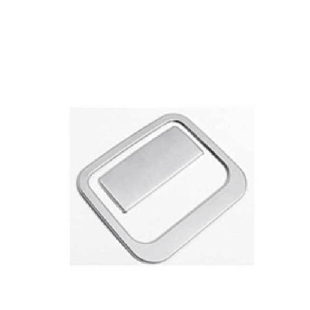 For Toyota Corolla Silver Steel Co-Pilot Storage Box Handle Cover Trim -