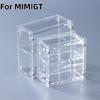 1 Set Acrylic Dust-Proof Showcase & Storage Organizer Box 1/64 Diecast Model Car Display Case With Cover For Minigt Tomica