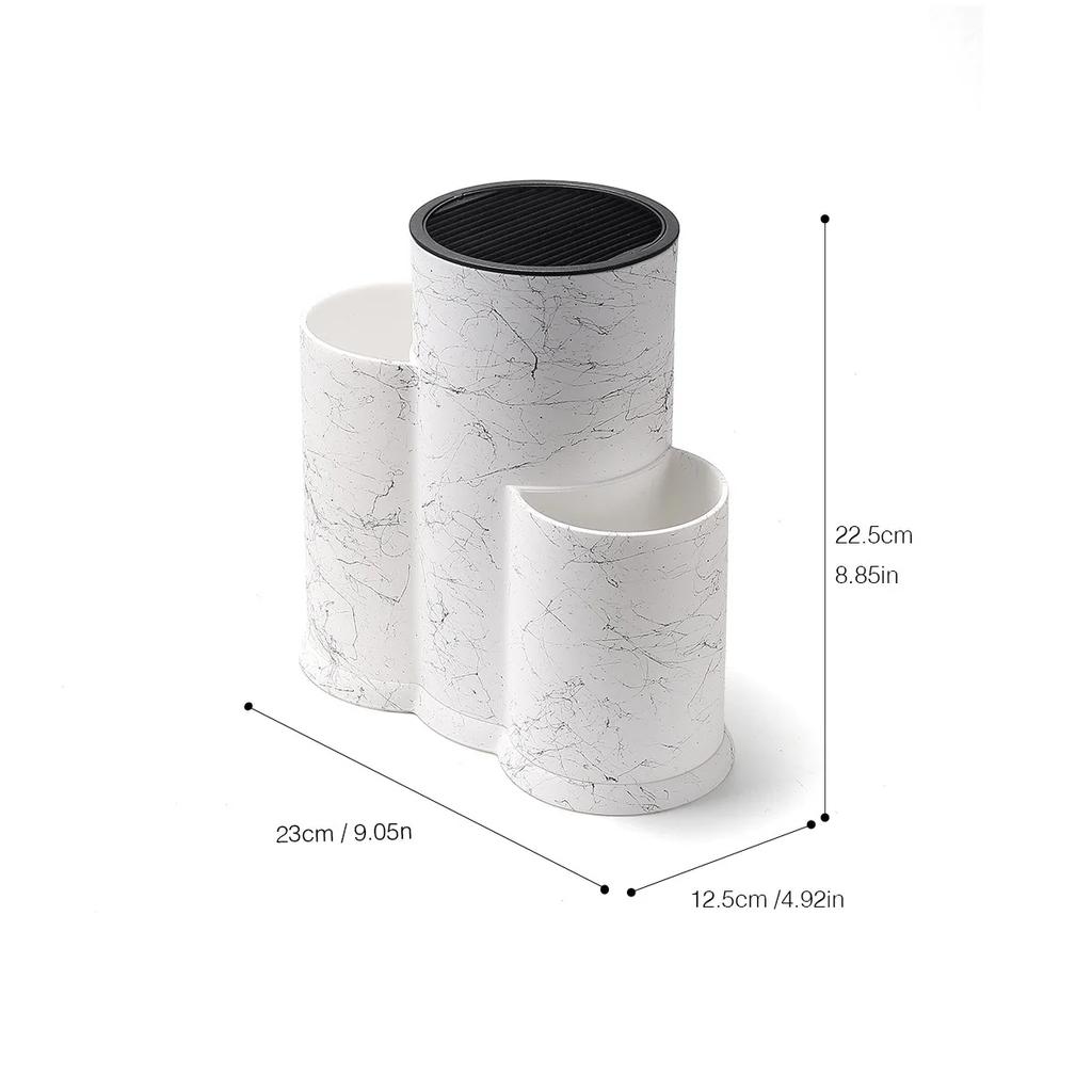 Multi-Function Knife Holder Stand for Kitchen Chef Spoon Fork Kitchen Organizer Rack Flatware Drainer Storage Box Kitchen Tools