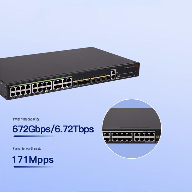 H3C S5135S-EI Series 10G Uplink PoE Access Switch